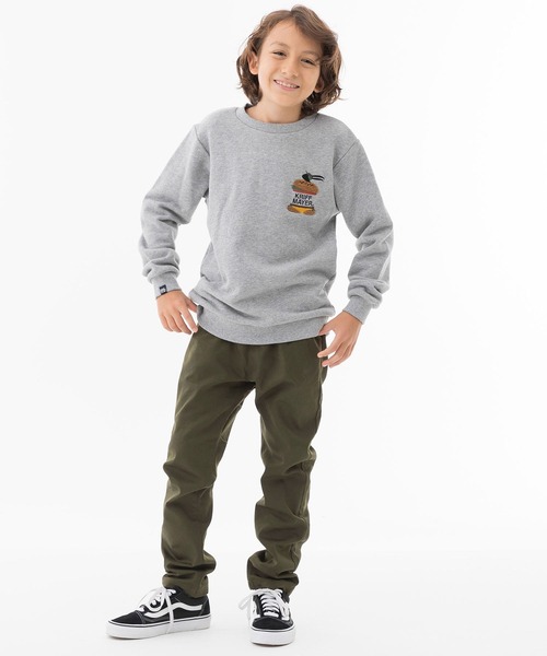 KRIFF MAYER Kid's Collection（クリフメイヤーキッズコレクション）の「アタタカストレッチクライミングパンツ（その他パンツ・キッズ・ブラック/ベージュ/ネイビー/カーキ・130/150/160/140/120/170）」の8枚目の写真