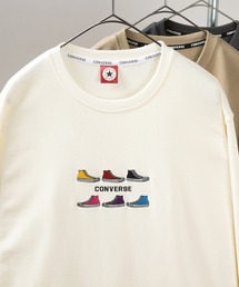 【CONVERSE/コンバース】6シューズ刺繍&バックプリント スウェット