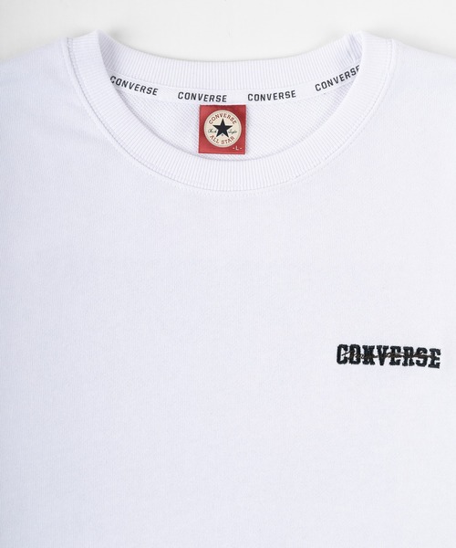 CONVERSE(コンバース)の「【CONVERSE/コンバース】6シューズ刺繍&バックプリント スウェット(スウェット・メンズ・ホワイト/ブラック/ベージュ/オフホワイト/ブルーグレー/スミクロ・M/L/XL)」の22枚目の写真