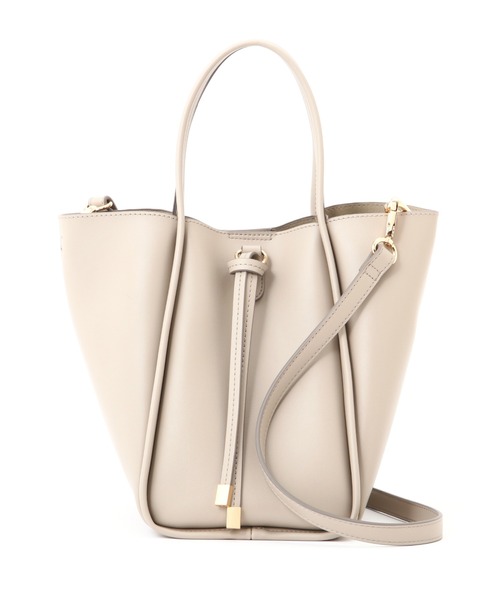 NATURAL BEAUTY BASIC（ナチュラルビューティーベーシック）の「トゥーフェイストート（トートバッグ・レディース・ベージュ/グレー/ブルー・ﾌﾘ-）」の6枚目の写真