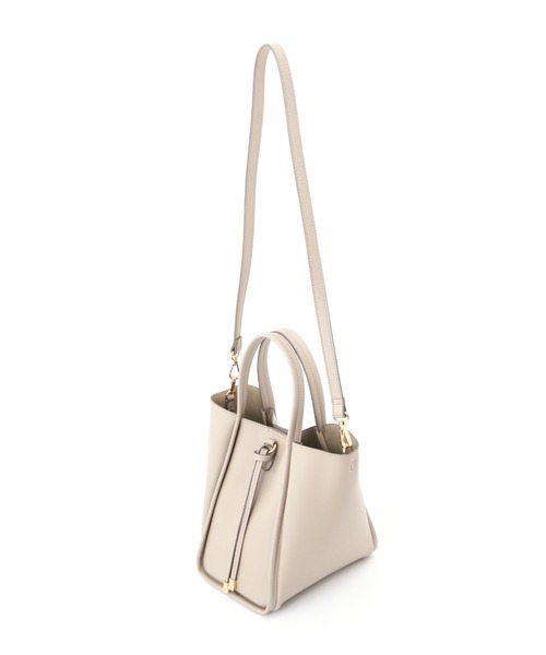 NATURAL BEAUTY BASIC（ナチュラルビューティーベーシック）の「トゥーフェイストート（トートバッグ・レディース・ベージュ/グレー/ブルー・ﾌﾘ-）」の7枚目の写真