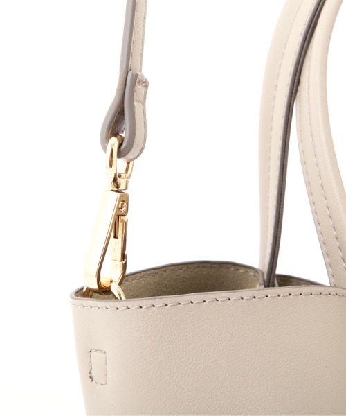 NATURAL BEAUTY BASIC（ナチュラルビューティーベーシック）の「トゥーフェイストート（トートバッグ・レディース・ベージュ/グレー/ブルー・ﾌﾘ-）」の10枚目の写真