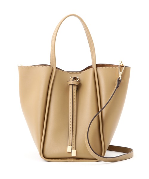 NATURAL BEAUTY BASIC（ナチュラルビューティーベーシック）の「トゥーフェイストート（トートバッグ・レディース・ベージュ/グレー/ブルー・ﾌﾘ-）」の14枚目の写真