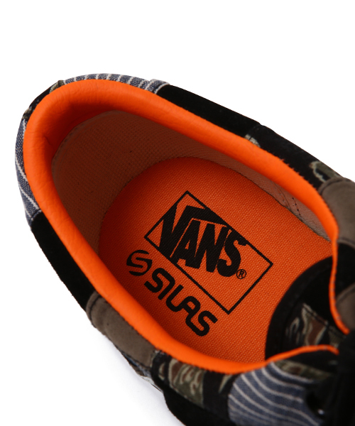 VANS(バンズ)の「【SILAS x VANS(ヴァンズ)】PATCHWORK ERA(スニーカー・メンズ・ブラック・26.5/25.5/23.5/25/28/24.5/26/27/28.5/29/24/27.5/23/30cm)」の3枚目の写真