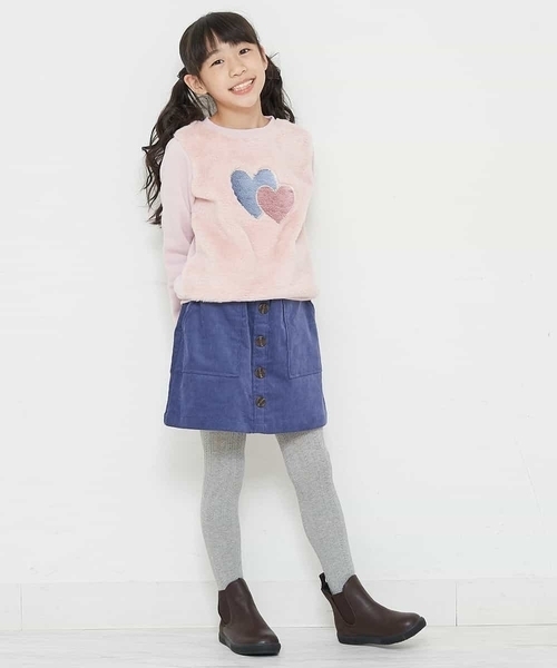 a.v.v（アーヴェヴェ）の「[KIDS]サイドゴアスニーカーブーツ[WEB限定サイズ]（ブーツ・キッズ・ブラック/オレンジ系その他・22/23/20/21/19/18）」の3枚目の写真
