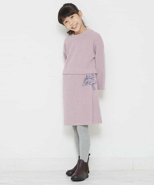a.v.v（アーヴェヴェ）の「[KIDS]サイドゴアスニーカーブーツ[WEB限定サイズ]（ブーツ・キッズ・ブラック/オレンジ系その他・22/23/20/21/19/18）」の4枚目の写真
