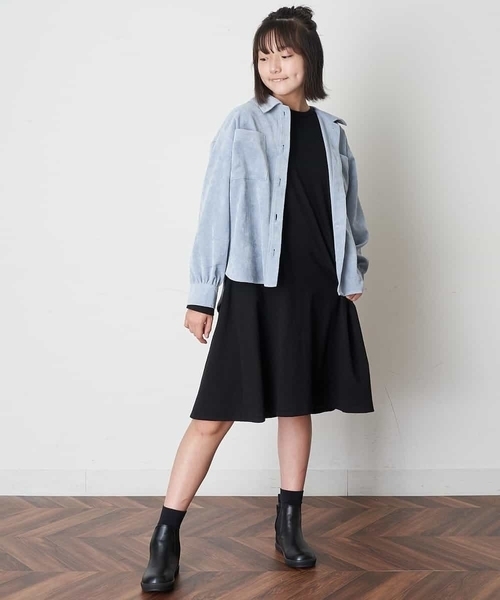 a.v.v（アーヴェヴェ）の「[KIDS]サイドゴアスニーカーブーツ[WEB限定サイズ]（ブーツ・キッズ・ブラック/オレンジ系その他・22/23/20/21/19/18）」の8枚目の写真