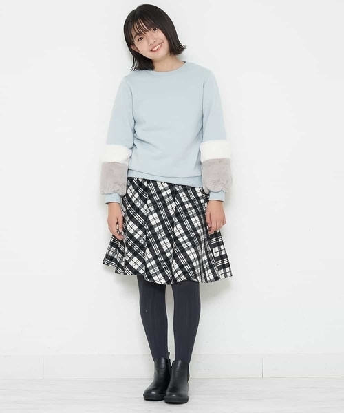 a.v.v（アーヴェヴェ）の「[KIDS]サイドゴアスニーカーブーツ[WEB限定サイズ]（ブーツ・キッズ・ブラック/オレンジ系その他・22/23/20/21/19/18）」の11枚目の写真