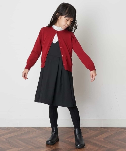 a.v.v（アーヴェヴェ）の「[KIDS]サイドゴアスニーカーブーツ[WEB限定サイズ]（ブーツ・キッズ・ブラック/オレンジ系その他・22/23/20/21/19/18）」の12枚目の写真