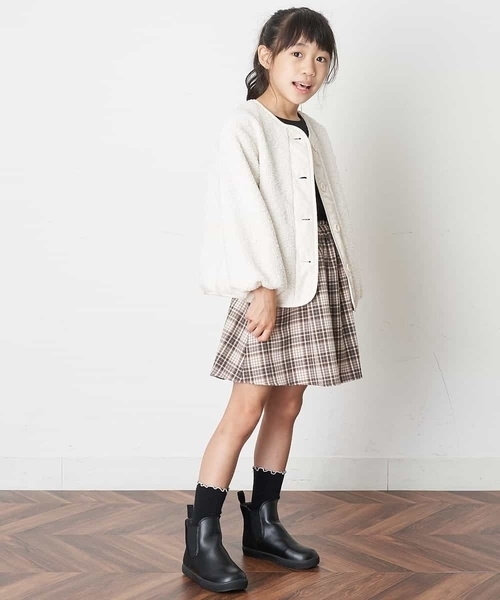 a.v.v（アーヴェヴェ）の「[KIDS]サイドゴアスニーカーブーツ[WEB限定サイズ]（ブーツ・キッズ・ブラック/オレンジ系その他・22/23/20/21/19/18）」の13枚目の写真