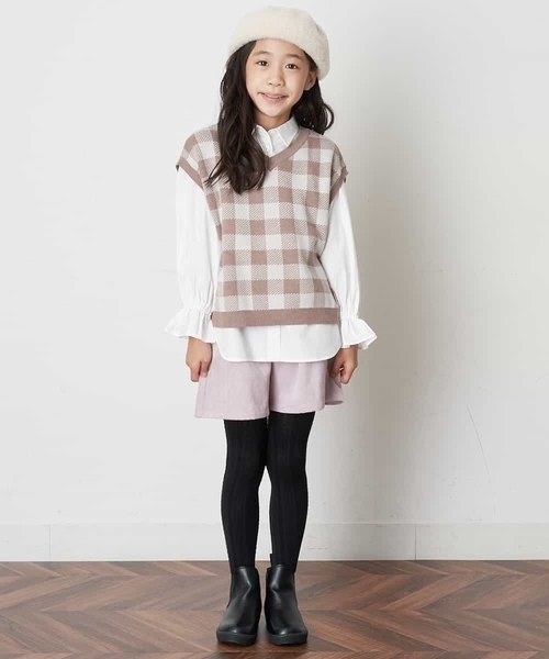 a.v.v（アーヴェヴェ）の「[KIDS]サイドゴアスニーカーブーツ[WEB限定サイズ]（ブーツ・キッズ・ブラック/オレンジ系その他・22/23/20/21/19/18）」の14枚目の写真