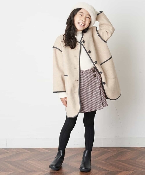 a.v.v（アーヴェヴェ）の「[KIDS]サイドゴアスニーカーブーツ[WEB限定サイズ]（ブーツ・キッズ・ブラック/オレンジ系その他・22/23/20/21/19/18）」の17枚目の写真