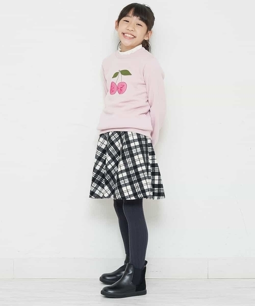 a.v.v（アーヴェヴェ）の「[KIDS]サイドゴアスニーカーブーツ[WEB限定サイズ]（ブーツ・キッズ・ブラック/オレンジ系その他・22/23/20/21/19/18）」の20枚目の写真