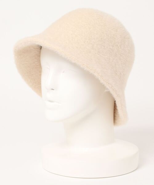 CPCM(シーピーシーエム)の「シャギーバケットハット21AW(ハット・レディース・ブラック/アイボリー/ベージュ・FREE)」の13枚目の写真