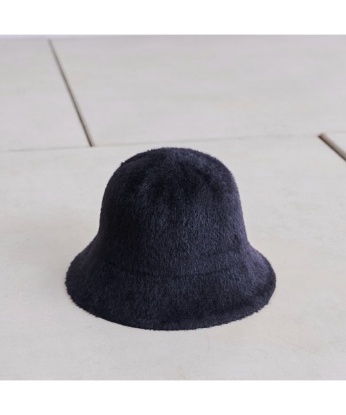 CPCM(シーピーシーエム)の「シャギーバケットハット21AW(ハット・レディース・ブラック/アイボリー/ベージュ・FREE)」の9枚目の写真