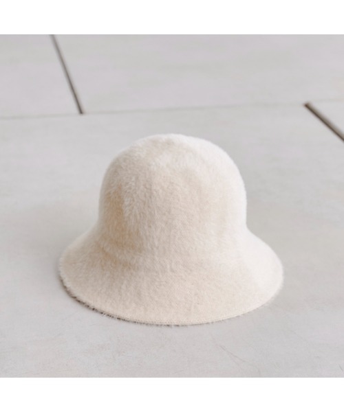 CPCM(シーピーシーエム)の「シャギーバケットハット21AW(ハット・レディース・ブラック/アイボリー/ベージュ・FREE)」の12枚目の写真
