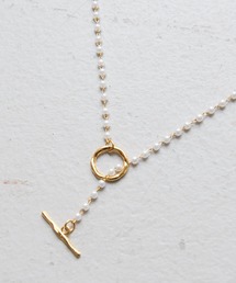 Abahouse Devinette | ベビーパールリングポイントネックレス(ネックレス)