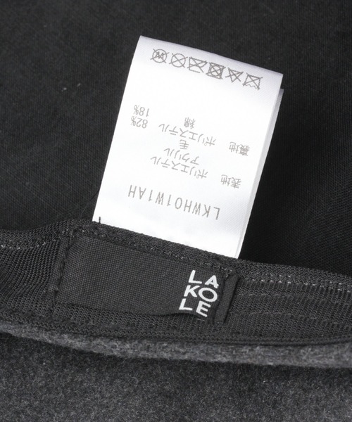 LAKOLE（ラコレ）の「メルトンキャスケット / 957656（キャスケット・レディース・モカ/チャコール・FREE）」の13枚目の写真