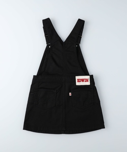 EDWIN(エドウィン)の「【EDWIN】ジャンパースカート(サロペット/オーバーオール・キッズ・ブラック・150)」の4枚目の写真