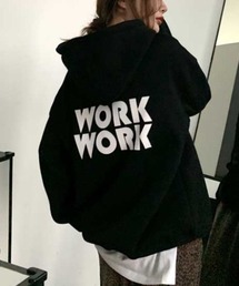 MANGROVE | " work work " ビッグパーカー(パーカー)