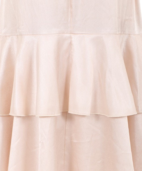 axes femme（アクシーズファム）の「幾何学ＪＱ柄ティアードＳＫ（スカート・レディース・キナリ/ブラック/グレー・MEDIUM）」の13枚目の写真