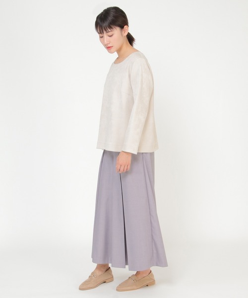 ikka(イッカ)の「ベロアダンボールプルオーバー(その他トップス・レディース・オフホワイト/ブラウン・L/M)」の17枚目の写真