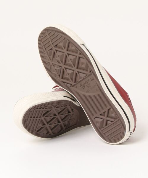 CONVERSE（コンバース）の「【CONVERSE】LEATHER AS US OX（スニーカー・レディース・レッド・23.5cm/24cm/24.5cm/23cm）」の3枚目の写真