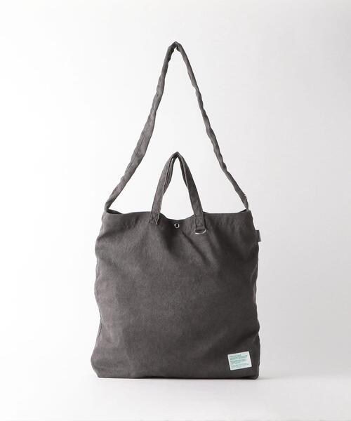 green label relaxing（グリーンレーベルリラクシング）の「＜N/ordinary（ノーディナリー）＞コーデュロイ ショルダーバッグ（ショルダーバッグ・メンズ・ブラック/ダークグレー/ブラウン・FREE）」の3枚目の写真