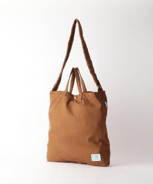 green label relaxing（グリーンレーベルリラクシング）の「＜N/ordinary（ノーディナリー）＞コーデュロイ ショルダーバッグ（ショルダーバッグ・メンズ・ブラック/ダークグレー/ブラウン・FREE）」の12枚目の写真