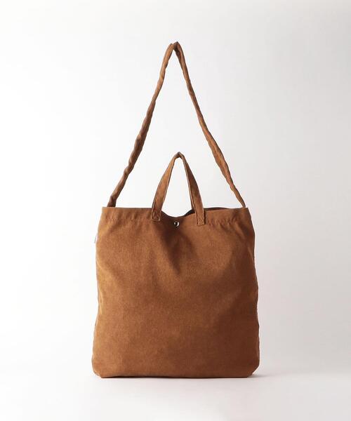 green label relaxing（グリーンレーベルリラクシング）の「＜N/ordinary（ノーディナリー）＞コーデュロイ ショルダーバッグ（ショルダーバッグ・メンズ・ブラック/ダークグレー/ブラウン・FREE）」の14枚目の写真