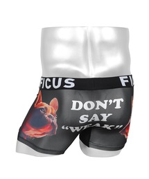 FICUS（フィークス）の「FICUS フィークス ボクサーパンツ メンズ アンダーウェア 下着 ブルドック アニマル柄 動物（ボクサーパンツ）」