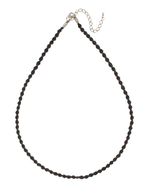 チャイハネ（チャイハネ）の「【チャイハネ】オイルコットンネックレス（ネックレス・メンズ・ブラウン/ブルー/ベージュ/ブラック/レッド・FREE）」の2枚目の写真