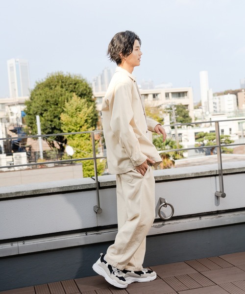Dickies(ディッキーズ)の「Dickies ディッキーズ ステッチカバーオール デニムジャケット(デニムジャケット・メンズ・アイボリー/ワンウォッシュ/ブラック・M/XL/L)」の7枚目の写真