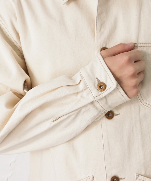 Dickies ディッキーズ ステッチカバーオール デニムジャケット(デニム Dickies ディッキーズ ステッチカバーオール デニムジャケット(デニム