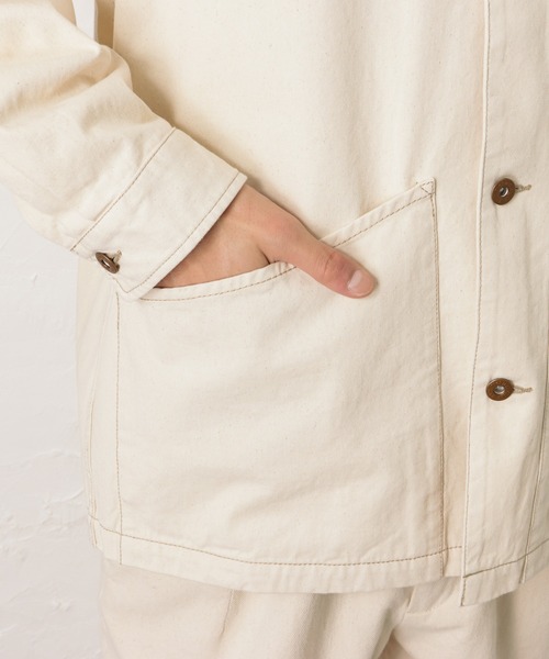 Dickies ステッチカバーオール ワンウォッシュ　L Dickies ディッキーズ ステッチカバーオール デニムジャケット（デニム