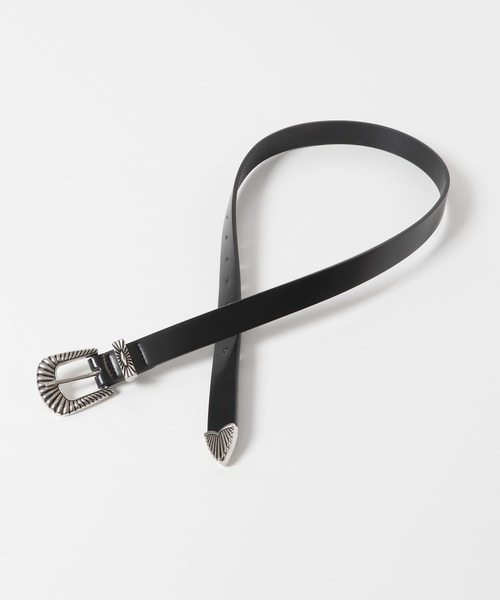 SMELLY（スメリー）の「ウエスタンベルト（ベルト・レディース・ブラック・-）」の5枚目の写真