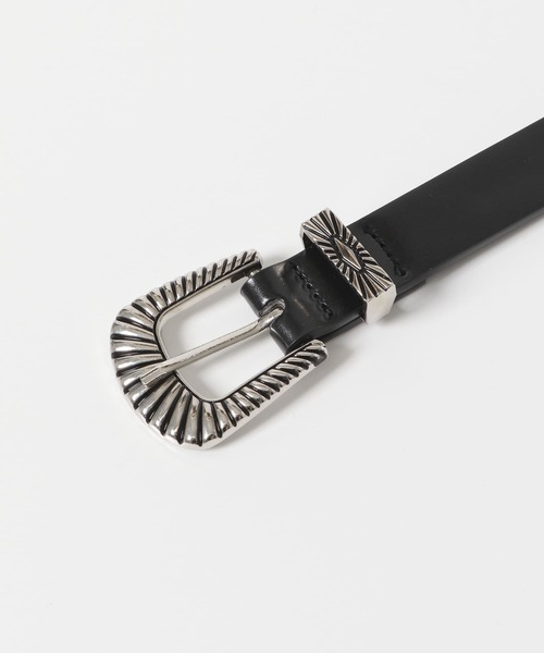 SMELLY（スメリー）の「ウエスタンベルト（ベルト・レディース・ブラック・-）」の3枚目の写真