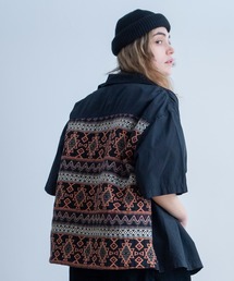 Universal Style Wear ナバホ柄 ミリタリーシャツ