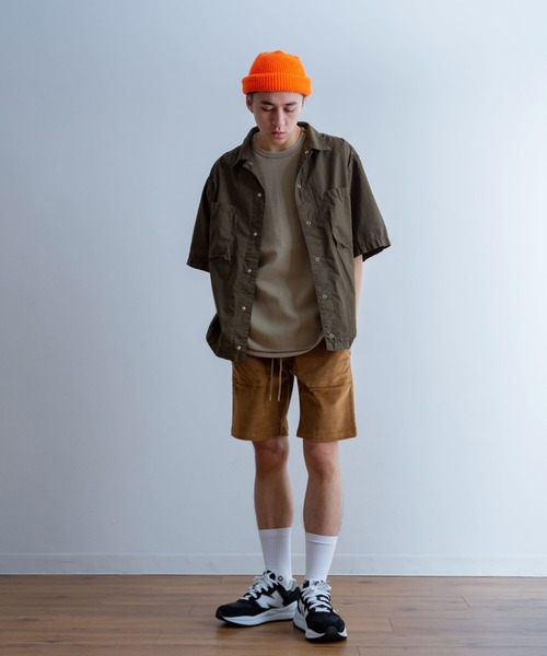 Universal Style Wear（ユニバーサルスタイルウェア）の「Universal Style Wear ナバホ柄 ミリタリーシャツ（シャツ/ブラウス・メンズ・ブラック/グレー/オフホワイト/カーキ・MEDIUM/LARGE/X-LARGE）」の14枚目の写真