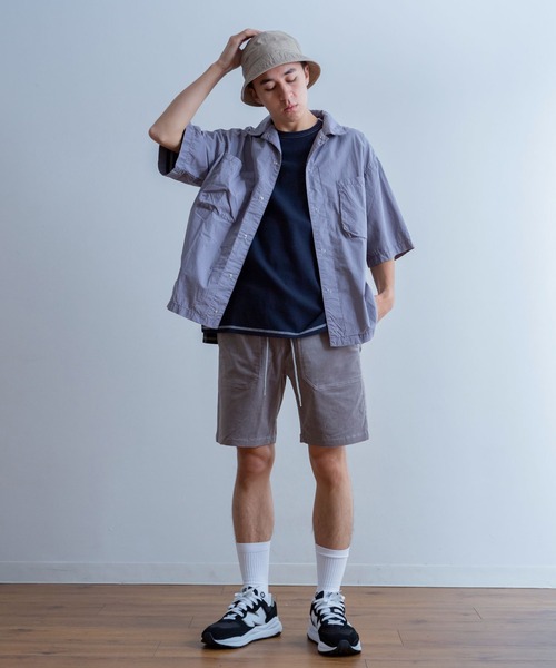 Universal Style Wear（ユニバーサルスタイルウェア）の「Universal Style Wear ナバホ柄 ミリタリーシャツ（シャツ/ブラウス・メンズ・ブラック/グレー/オフホワイト/カーキ・MEDIUM/LARGE/X-LARGE）」の19枚目の写真