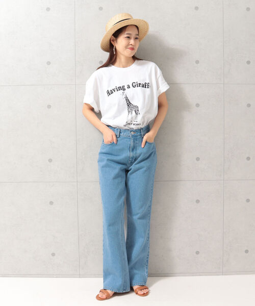 FREDY&GLOSTER（フレディアンドグロスター）の「【Regency Works】short sleeve animal print T（Tシャツ/カットソー・レディース・オフホワイト/ホワイト系その他2/ホワイト系その他3/ホワイト系その他4・MEDIUM）」の16枚目の写真