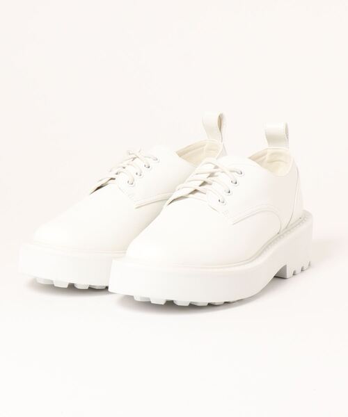 ENVYM(アンビー)の「プラットフォームオックスフォードシューズ(その他シューズ・レディース・ホワイト/ブラック・23.5cm/24.5cm/22.5cm)」の3枚目の写真