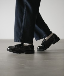 RUUBON（ルーボン）の「【RUUBON】split leather tassel loafer / スプリットレザー タッセルローファー（ローファー）」