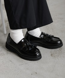 RUUBON（ルーボン）の「【RUUBON】split leather tassel loafer / スプリットレザー タッセルローファー（ローファー）」
