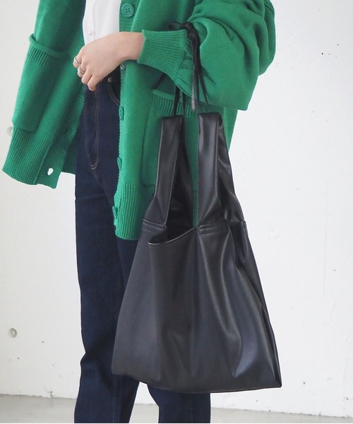 tiptop（ティップトップ）の「2wayマルシェトートバッグ（トートバッグ・レディース・アイボリー/ブラック/ゴールド・FREE）」の13枚目の写真