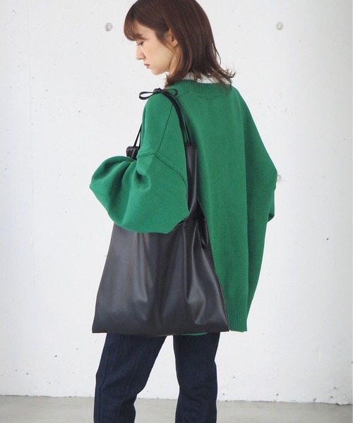 tiptop（ティップトップ）の「2wayマルシェトートバッグ（トートバッグ・レディース・アイボリー/ブラック/ゴールド・FREE）」の15枚目の写真