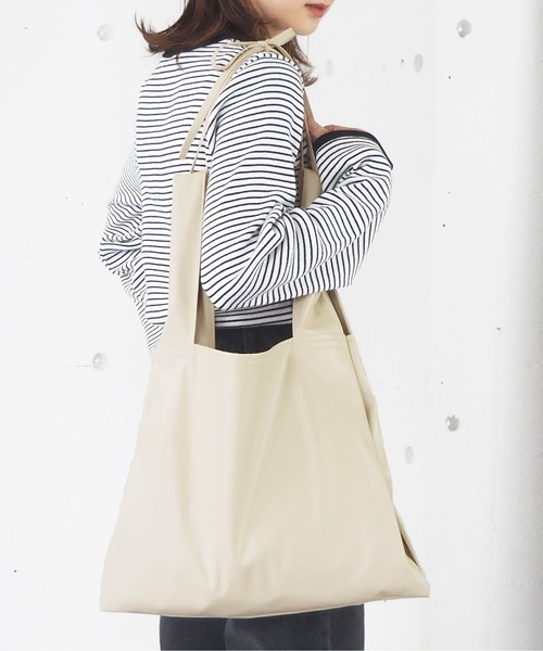 tiptop（ティップトップ）の「2wayマルシェトートバッグ（トートバッグ・レディース・アイボリー/ブラック/ゴールド・FREE）」の19枚目の写真