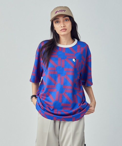 Not So Ape（ノットソーエイプ）の「Not so ApeフルプリントTシャツ（Tシャツ/カットソー・メンズ・イエロー/グレー/レッド・MEDIUM/LARGE/X-LARGE）」の3枚目の写真