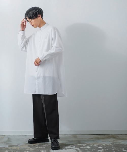 improves(インプローブス)の「【improves】ナチュラルストレッチ ワイド カラーパンツ セットアップ対応(スラックス・メンズ・ブラック/ブラウン/グリーン/クリーム・MEDIUM/LARGE)」の11枚目の写真