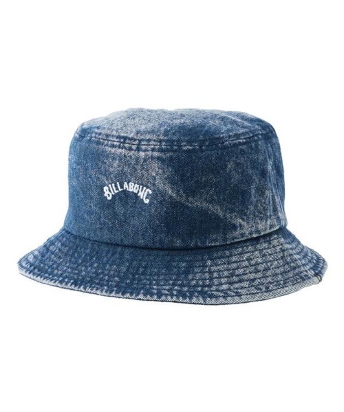 BILLABONG（ビラボン）の「BILLABONG メンズ 【WAVE WASHED】 WASHED DENIM ハット 【2022年春夏モデル】/ビラボンバケハ(バケットハット）（ハット・メンズ・ブラック/インディゴブルー/ブルー・FREE）」の2枚目の写真